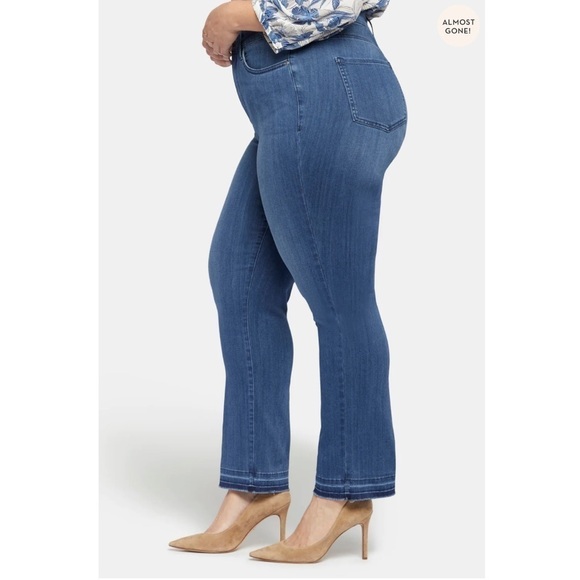NYDJ High Straight Jeans In Plus Size 22W NWT - Picture 3 of 12